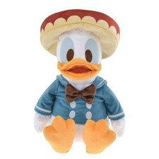 +Japan Tokyo Disney Store Donald Neck Pillow 2-Way TRAVEL WITH AMIGOS