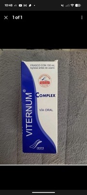 VITERNUM Complex Oral Vitamin Supplement Liquid, 150 mL Bottle