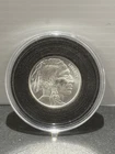 Highland Mint Buffalo Nickel Tribute 1/4oz .999 Silver Round Indian Head