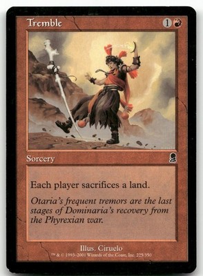 Tremble #225 (NM) Odyssey ODY Magic MTG