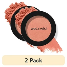 Wet n Wild Color Icon Face Blush Pearlescent Pink 1111555 0.21 oz - 2 PACK