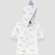 Baby Shark Long Sleeve Robe - Blue