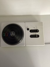 DJ Hero Turntable Controller (Nintendo Wii) Limited Edition White Tested
