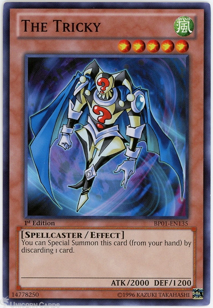 BP01-EN135 The Tricky : Common 1st Edition Mint YuGiOh Card