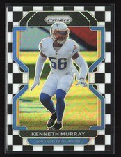 2021 Panini Prizm - Kenneth Murray Black and White Checker Prizm SP #172
