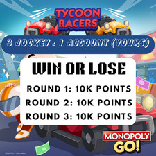 Mono_poly_Go | TYCOON Racers Event | MARCH 4 - 8 | 3 carries : 1 acct (yours)