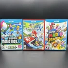 Wii U Games Lot Of 3 - Mario Kart 8, NEW Super Mario Luigi Bros U, 3D World