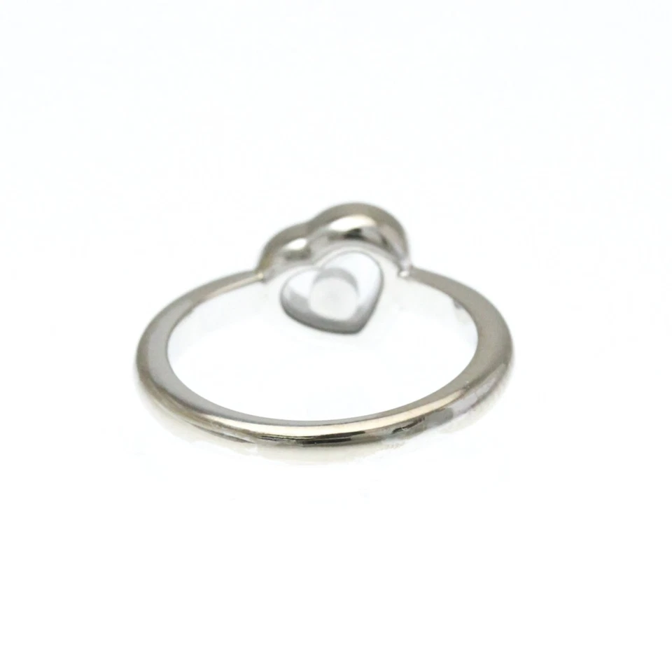 Anillo Chopard Happy Diamond 82/6718 Oro Blanco (18K) Moda Diamante Banda Anillo Si Foto 3 de 4