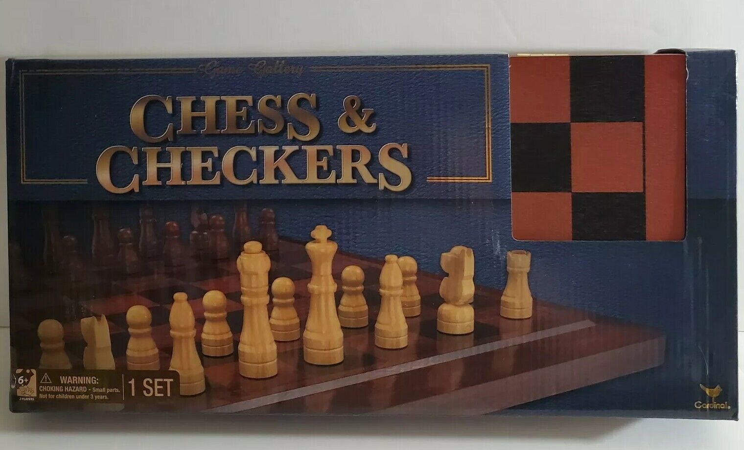 Game Gallery Chess & Checkers Wood Set for sale online