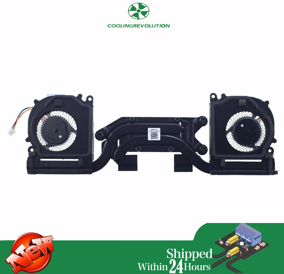 CPU GPU Heat sink Fan E32-0803170-F05 BS3605HS-U7B U7A for MSI CLAW 1T41 - Image 2 of 2