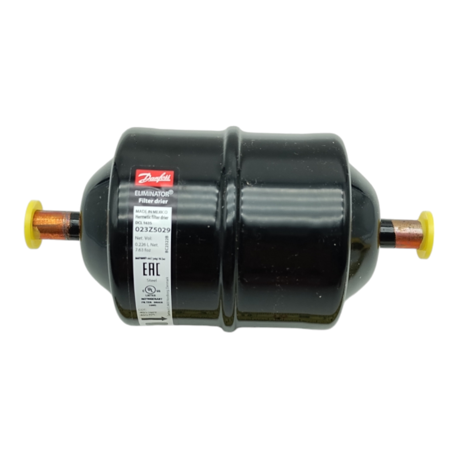 Danfoss Eliminator DCL 163S 023Z5029 3/8in Liquid Line Filter Drier Solder ODF