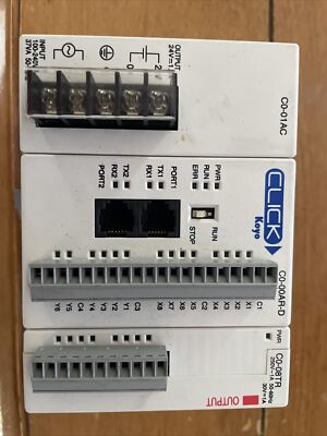 AUTOMATION DIRECT C0-00AR-D / C0-01AC/C0-08TR(ALL NEW)