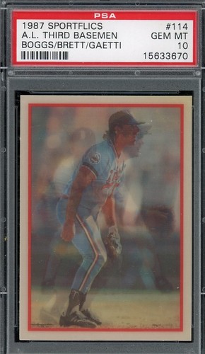 1987 A. L. Third Basemen [1987 Copyright] #114