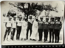 Old photo Cute Children, Boys/Girls in the camp