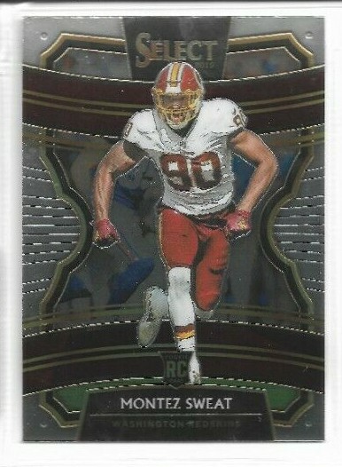 2019 Panini Select Montez Sweat Concourse Base RC Card # 12