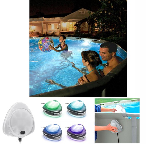 Intex 28698 Magnétique Lampe de Piscine LED Éclairage la Poollicht Poollampe - Afbeelding 1 van 9