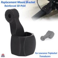 For Lowrance Tripleshot Transducers Replacement Mount Support Bracket Reinforced