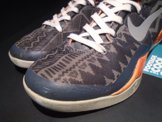 NIKE ZOOM KOBE VIII 8 SYSTEM GC BLACK HISTORY MONTH BHM ORANGE