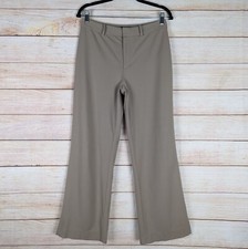 Ralph Lauren Black Label Women's Size 6 Wool Blend Dress Pants Taupe St Wide Leg
