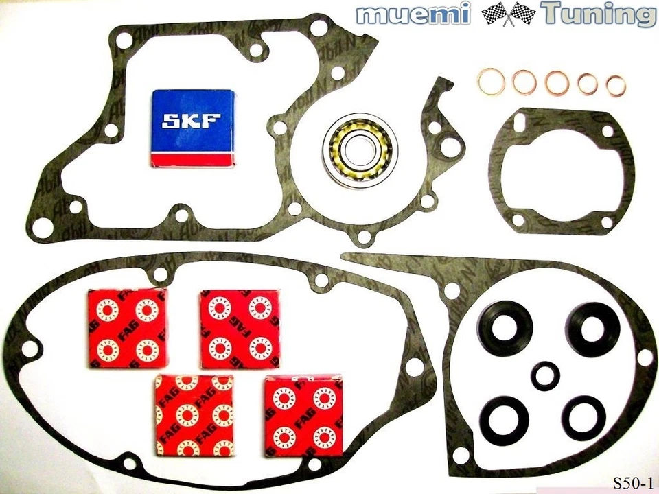 Motordichtsatz Dichtsatz Hercules Sachs Motor Supra 4 501 AKF BKF Lager Dichtung