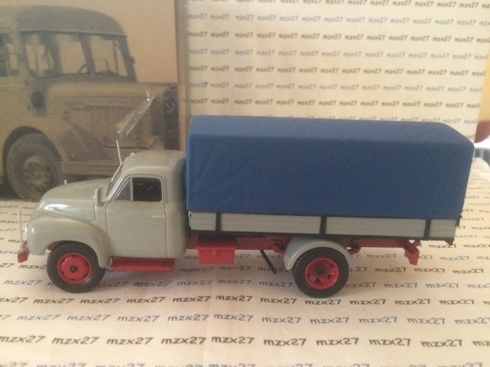 Camion Antico N.81 Opel Blitz II Telonato 1952 1/43 ixo altaya Nuovo A Scatola - Immagine 3 di 4