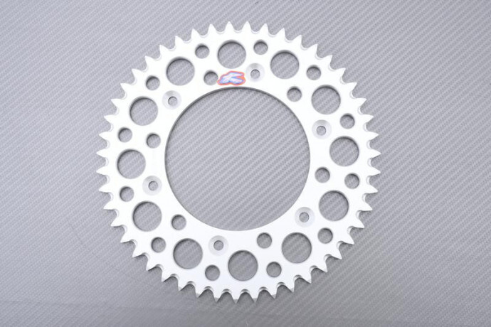 Couronne Renthal 47 dents 520 élimine l'usure prématurée sur les motos Honda XR 250 de trail