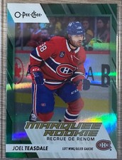 2023-24 OPC O-PEE-CHEE HOCKEY JOEL TEASDALE RC GREEN FOIL SP PARALLEL#19/33 #577