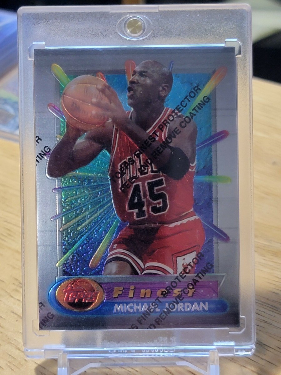 Michael Jordan 94-95 Topps Finest in Protective Coating