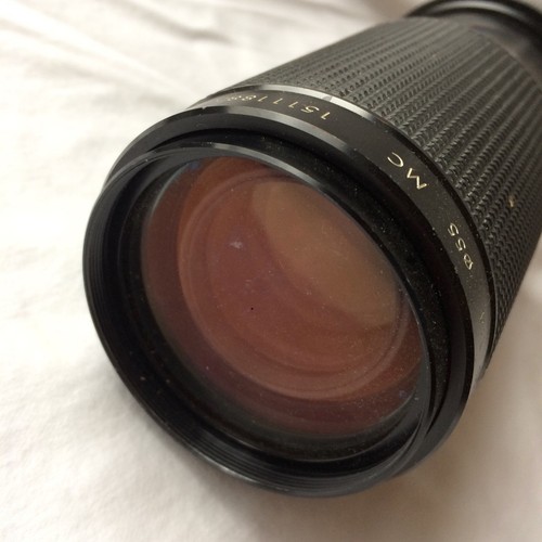 canon fd mount kino precision kiron 80-200mm f/4 lens