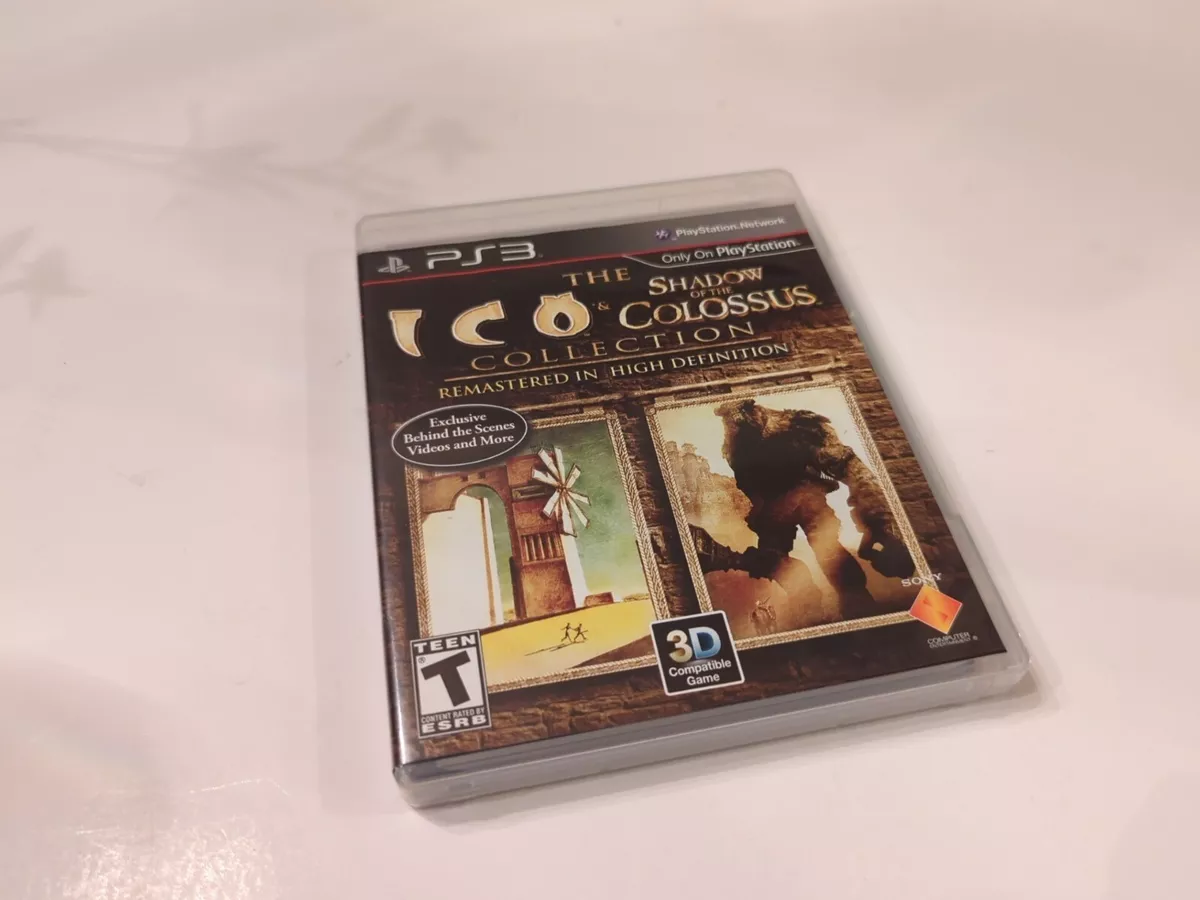 ICO and Shadow of Colossus PS3 Complete, Tested, Sanitized, Adult