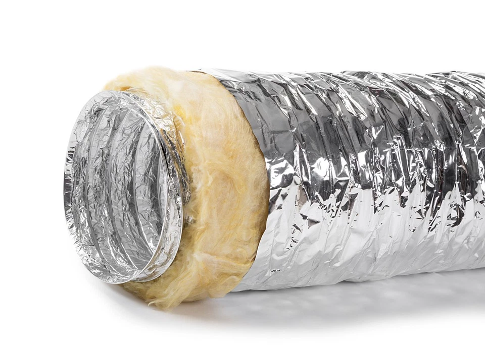 5 m Tubo flessibile in alluminio isolato Tubo di ventilazione 100 mm - IAL100_5