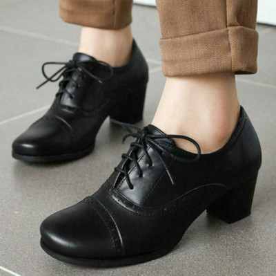 Cuban Heel Ankle Boots Pumps | eBay