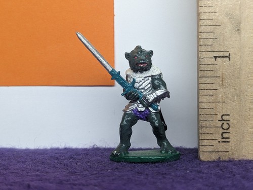 RAL PARTHA WEIRD FANTASY DOOM BUNNY, THE BLACK RABBIT OF