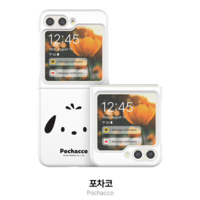 Sanrio Genuine GALAXY {Z FLIP7/Z FLIP6} Phone Hard Case FACE