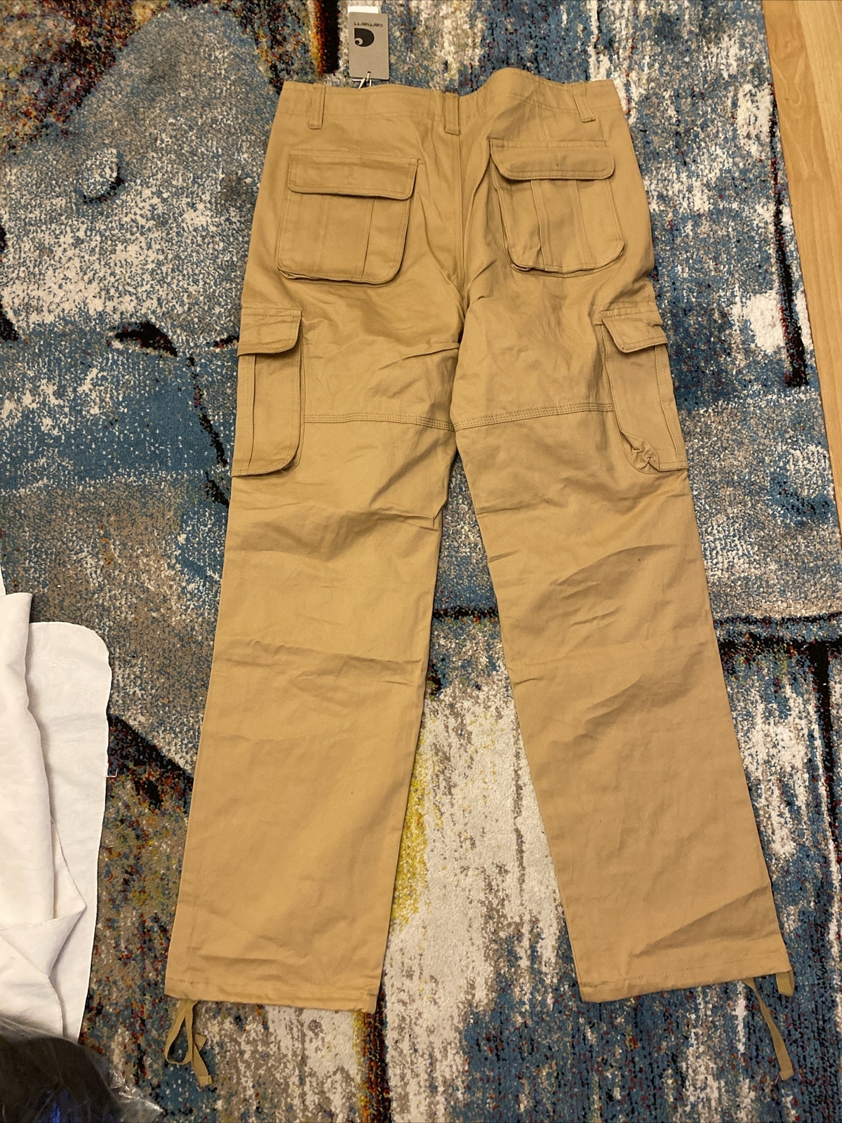 carhartt Cargo trousers 34x36 Brand New Khaki eBay