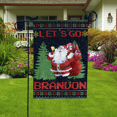 Lets Go Brandon Garden Flag Anti Joe Biden Pro American F Joe Biden Flag 12*18''