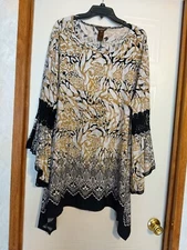 Women's Blouse 3X Multiples  Brand Long sleeves