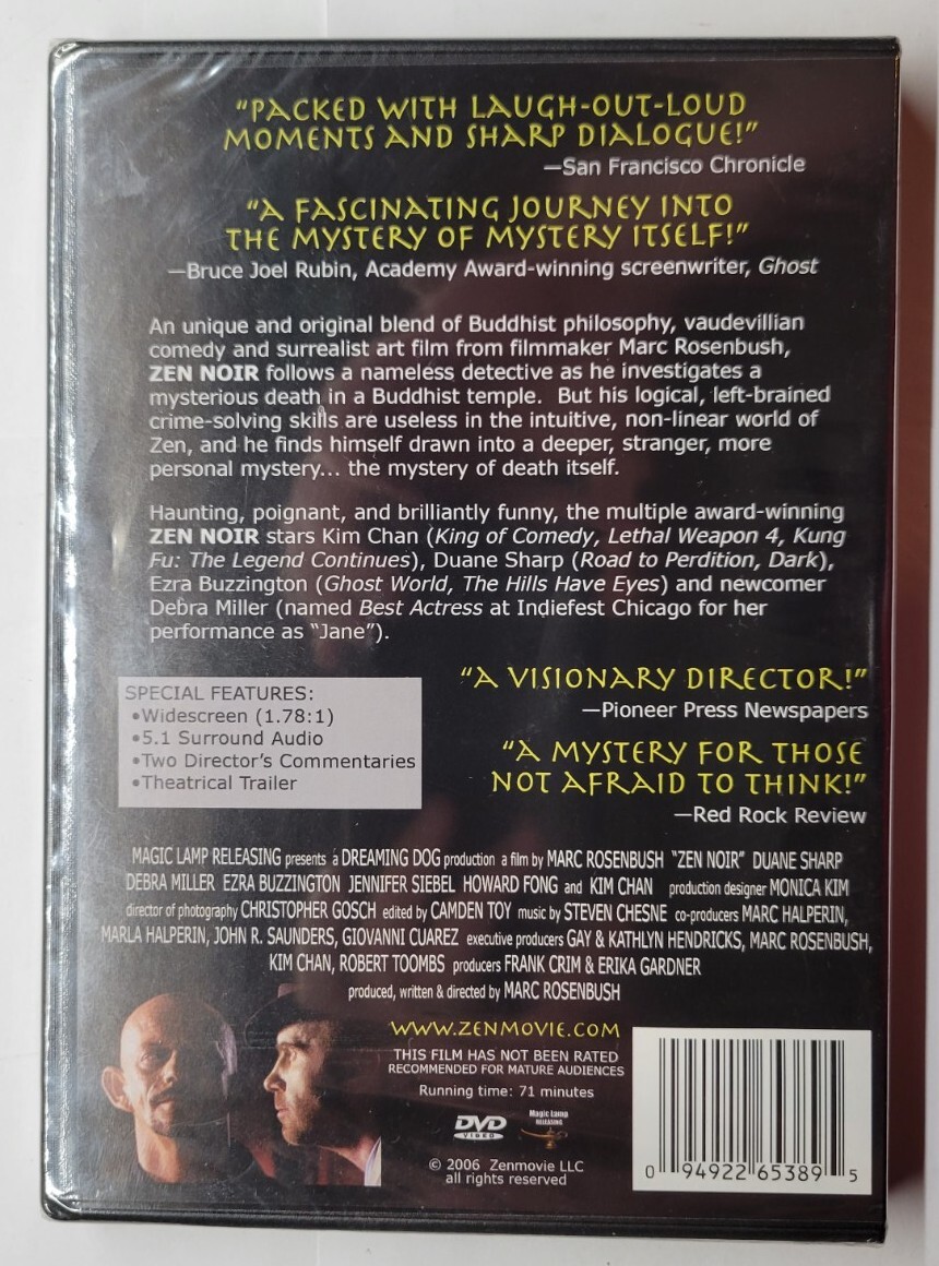 Zen Noir (DVD, 2006) 94922653895| eBay