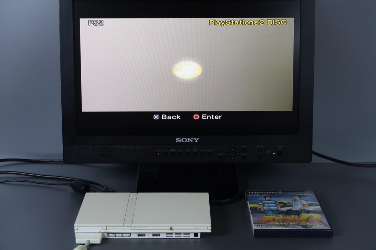 PlayStation 2 (scph-70000 Cw) Console Game.there Is No