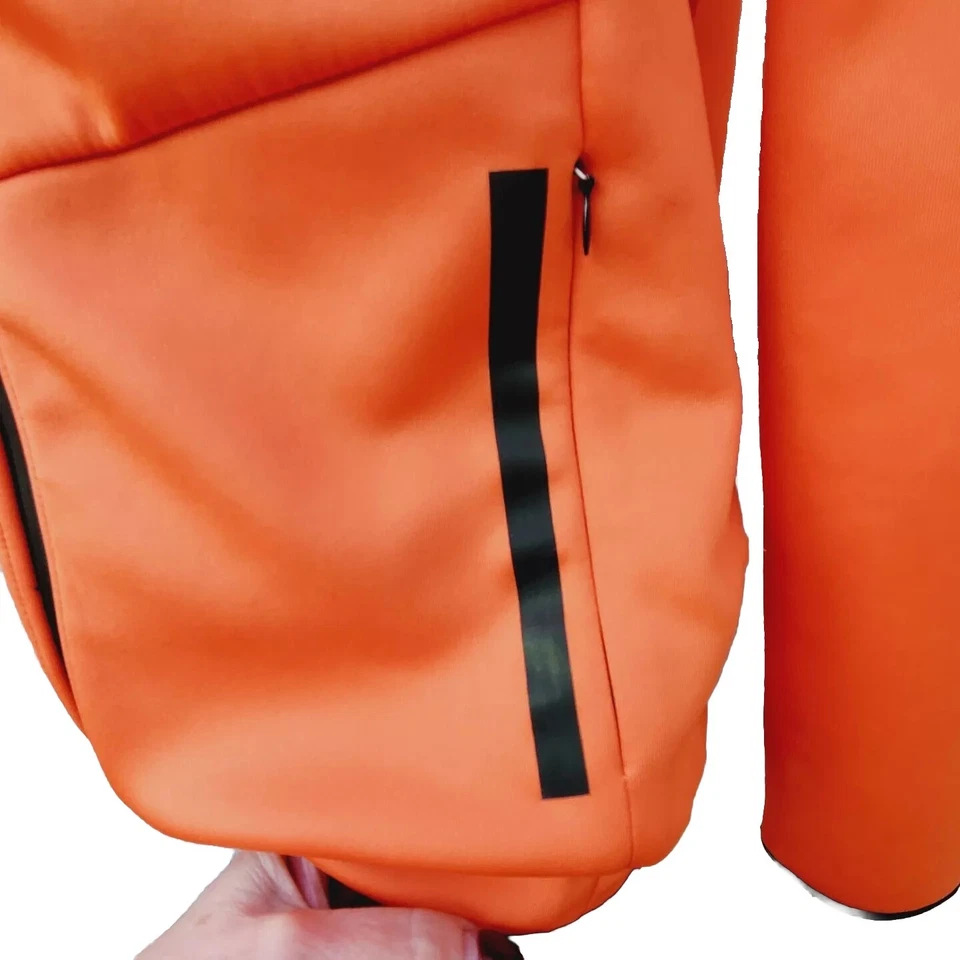 Vtg Y2K VTG Rare SPIUTO STAR - Women Orange Sports Jacket XL - Italian? - Image 3 of 4