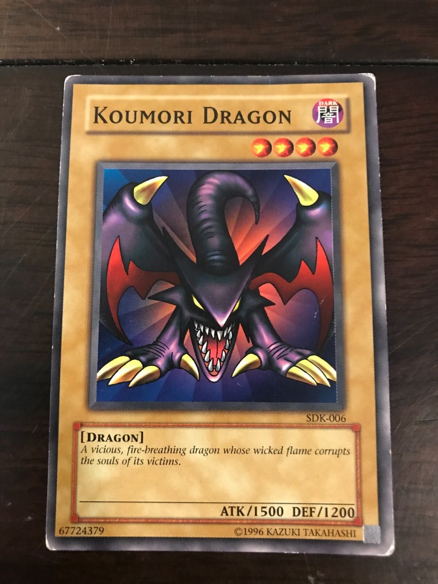 Yugioh: Koumori Dragon - SDK-006 - Starter Deck: Kaiba - Played | eBay