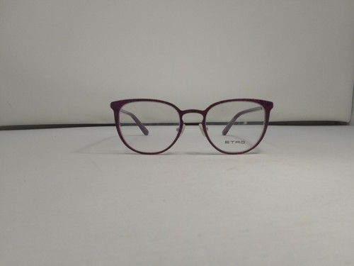  Authentic ETRO ET2101 500  Violet Pattern 50-20-140 FLEX HINGES 3652