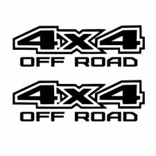 Vinyl Decal - 4X4 Off-Road (Set of 2 Decals)