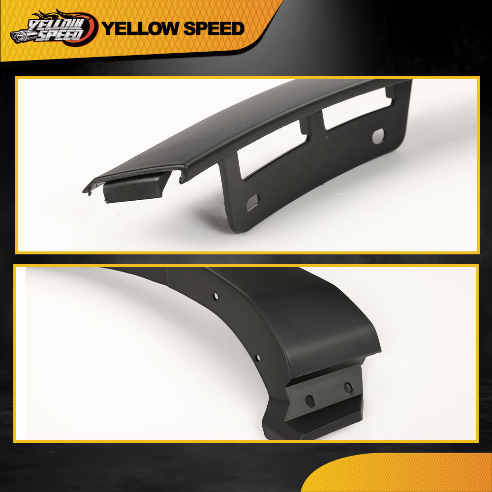 Walbest 2 Pack Universal Wheel Eyebrow Strip Arch Trim Fender Flare Protector Rubber Walbest 2 Pack Universal Wheel Eyebrow Strip Arch Trim Fender Flare Protector Rubber