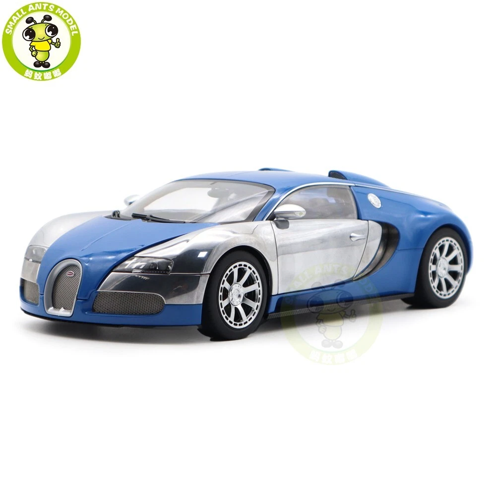 Autoart 1/18 Bugatti Veyron Showcar Bleu/Bleu - Miniature 70903