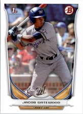 2014 Bowman Draft #DP39 Jacob Gatewood 