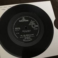 THE BEATLES - ALL YOU NEED IS LOVE  VINYL -7