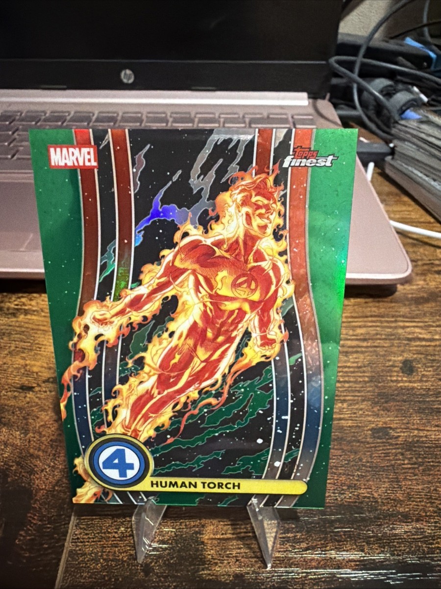 Human Torch 2026 Finest Fantastic Four 65th Anniversary Green /99
