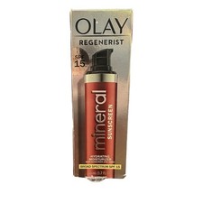 NEW Olay Regenerist Hydrating Moisturizer Mineral Sunscreen SPF15