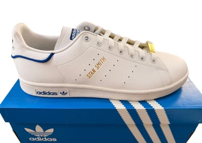 Adidas Stan Smith White Royal Blue for sale | eBay
